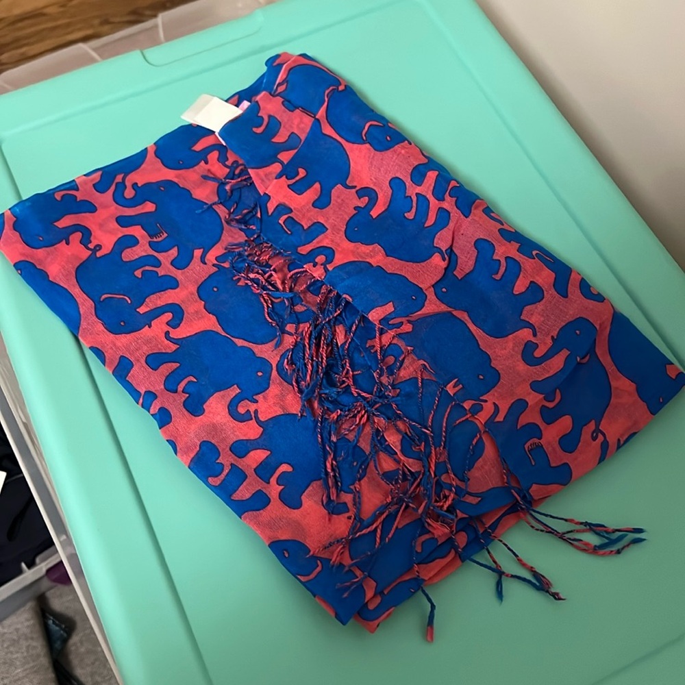 Lilly Pulitzer Tusk In Sun Murfee Scarf